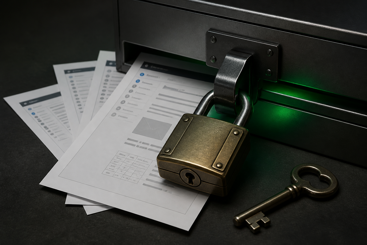 Confluence pages secured under lock and key during review