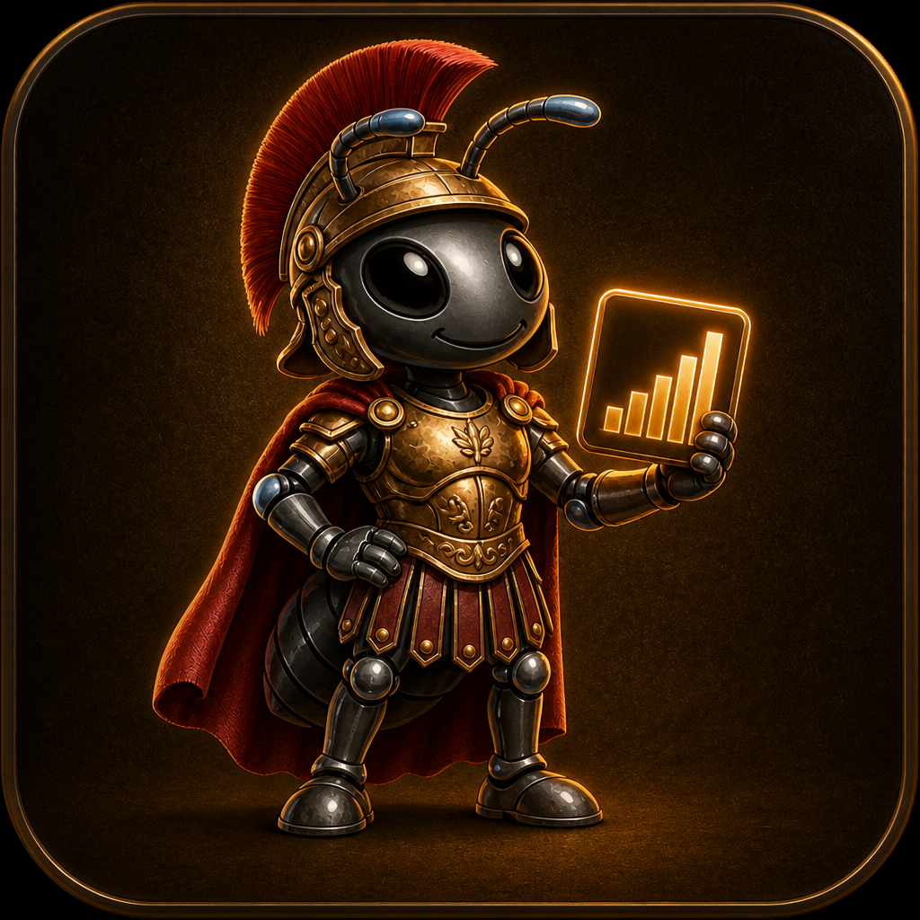 Capacita ant in Roman gear with capacity chart