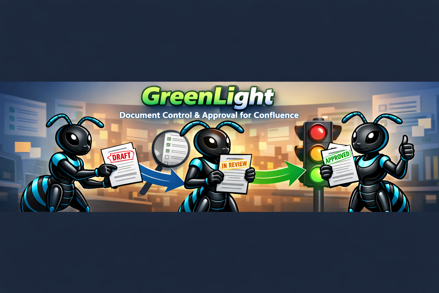 Greenlight Document Control & Approval for Confluence